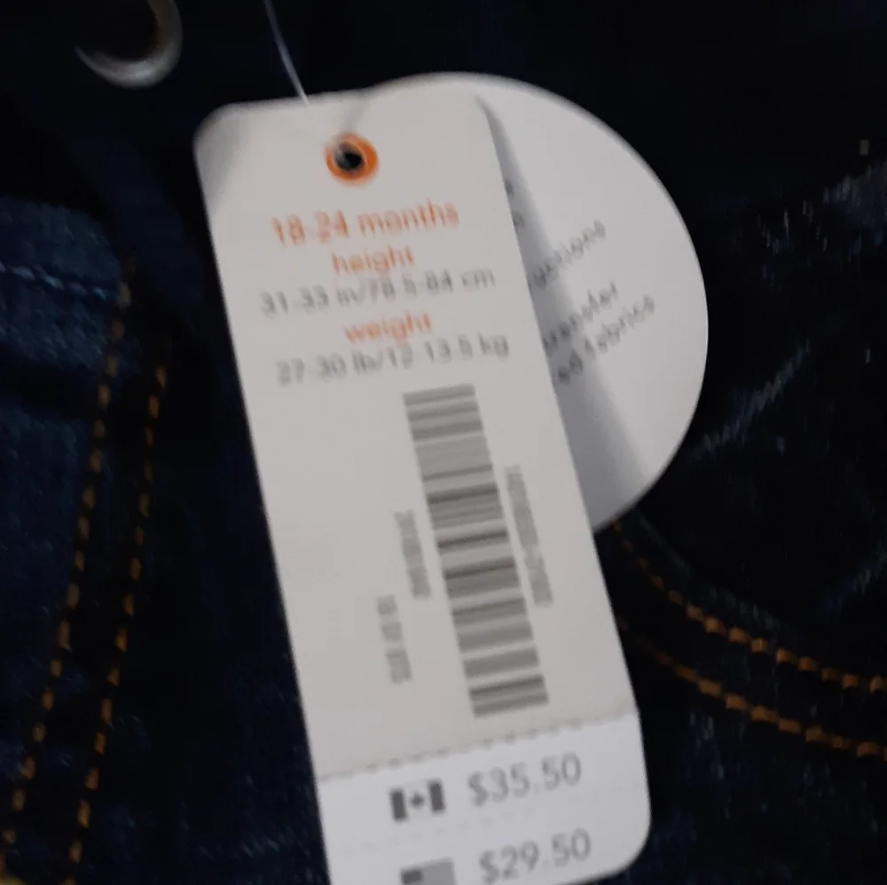Gymboree skinny jeans size 18-24 month